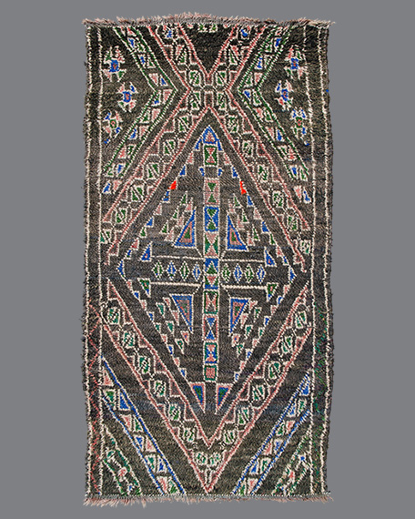 Vintage Moroccan Beni M'Guild Carpet BG_133