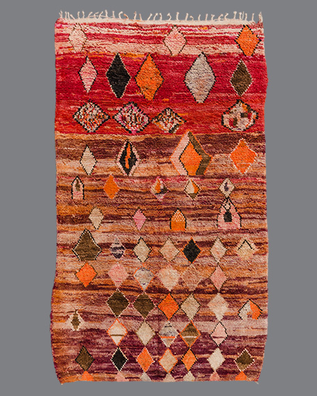 Vintage Moroccan Boujad Carpet BJ86
