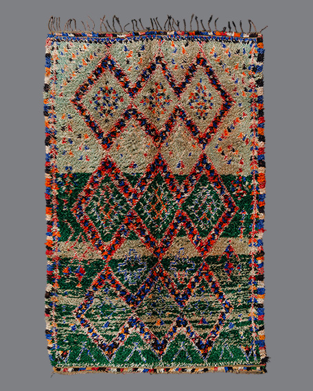 Vintage Moroccan Beni M'Guild Carpet BG_167