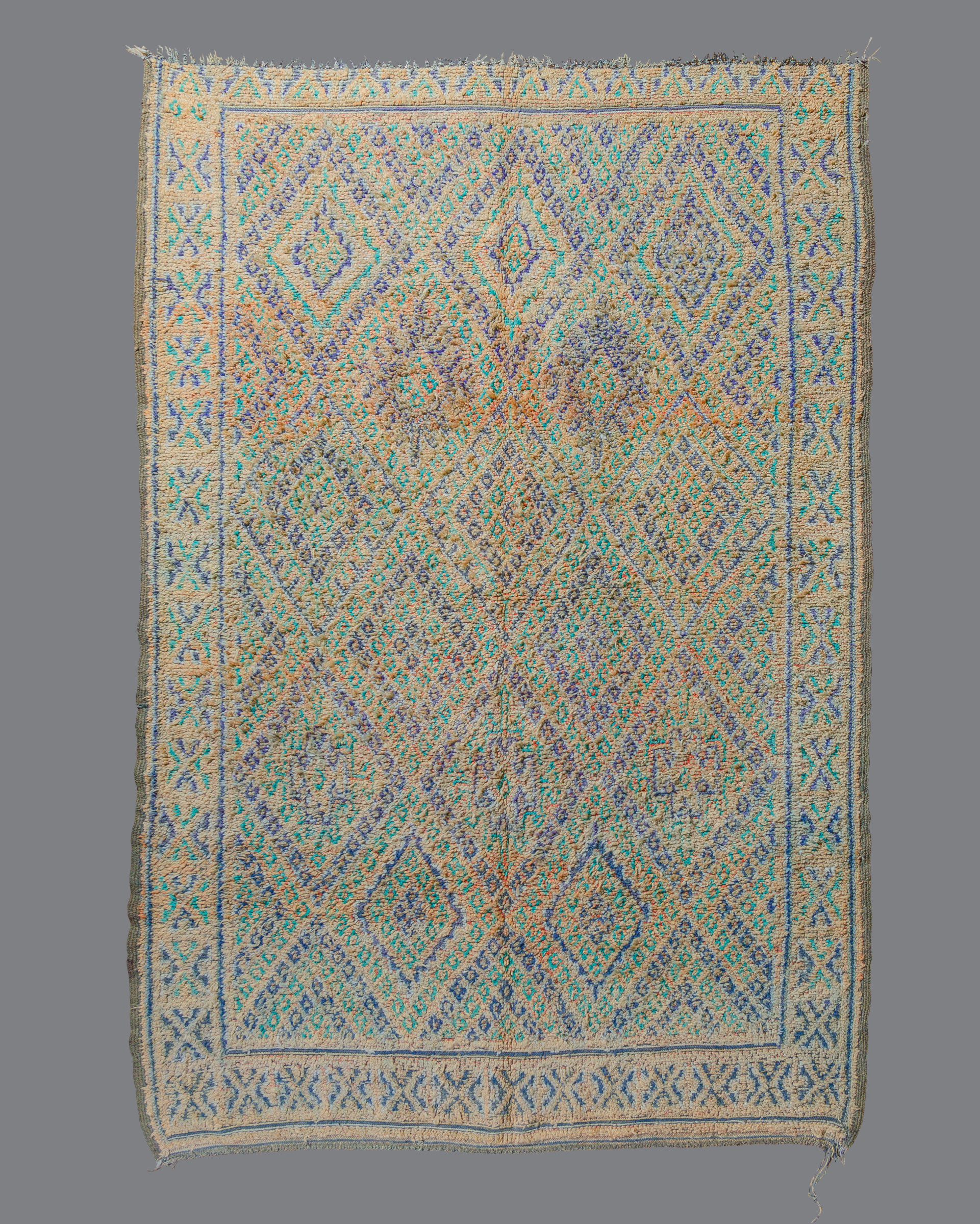 Vintage Moroccan Beni M'Guild Carpet BG_258