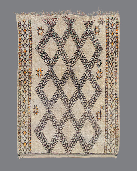 Vintage Moroccan Beni Ouarain Carpet BO_205