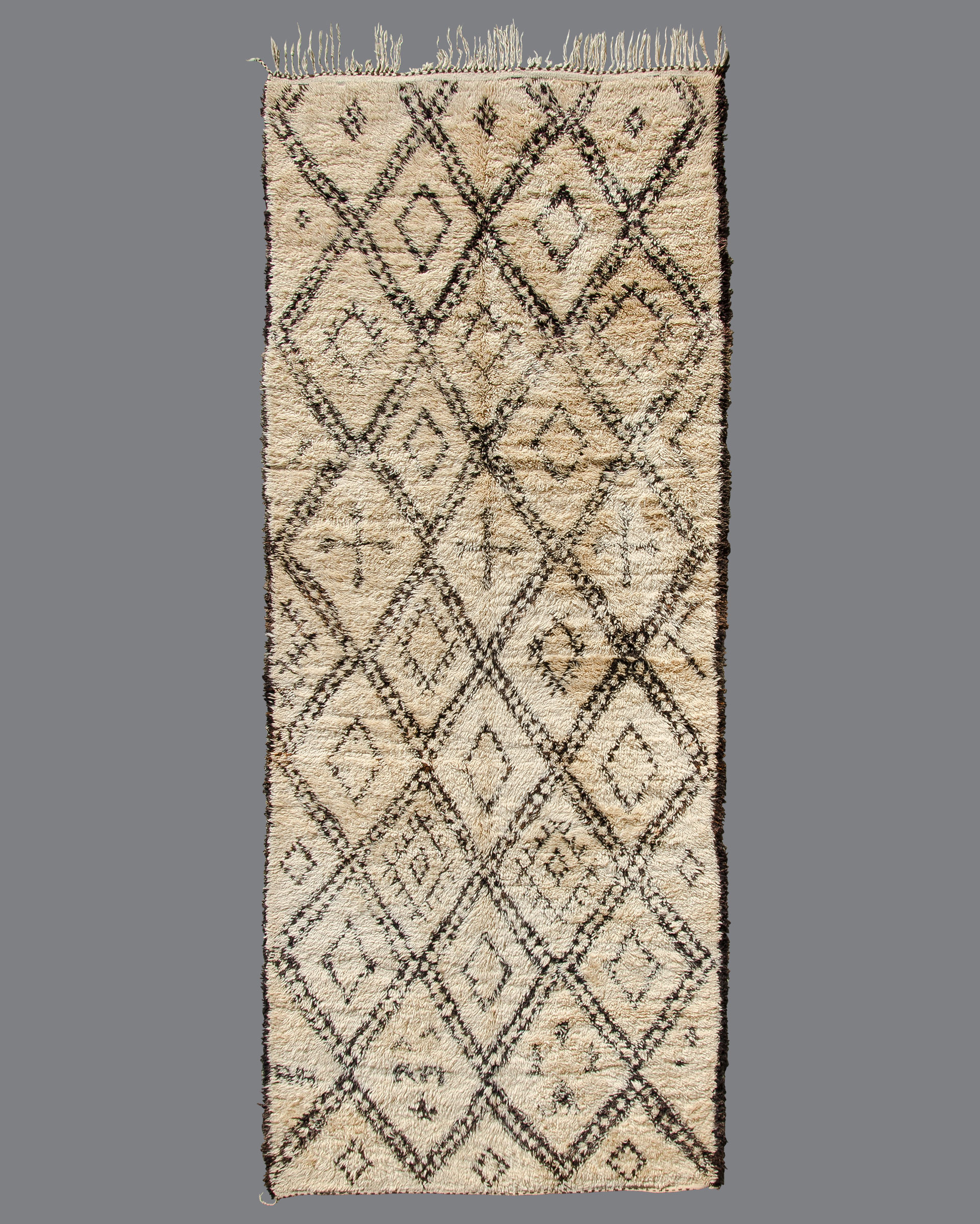 Vintage Moroccan Beni Ouarain Carpet BO99