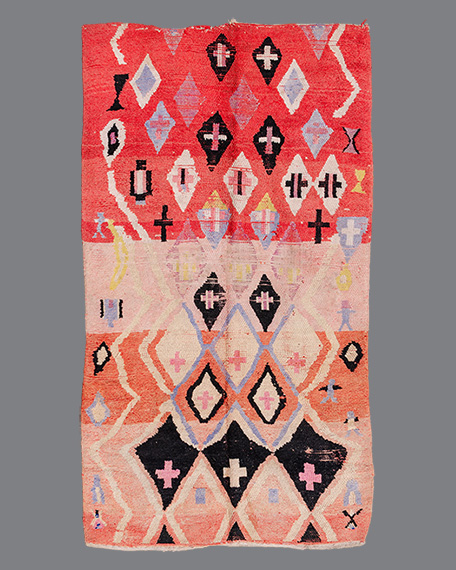 Vintage Moroccan Boujad Carpet BJ_102