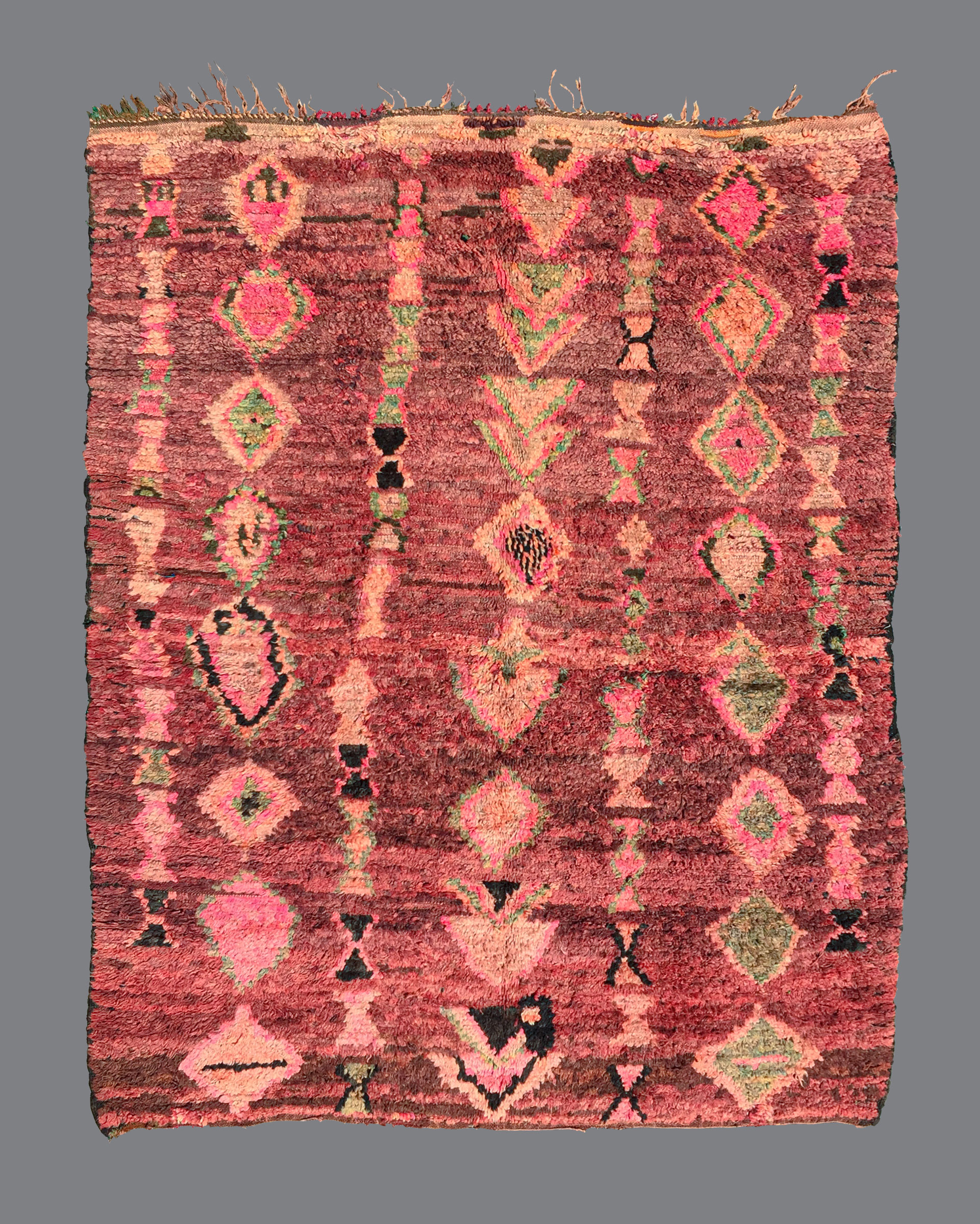 Vintage Moroccan Rehamna Carpet RH14