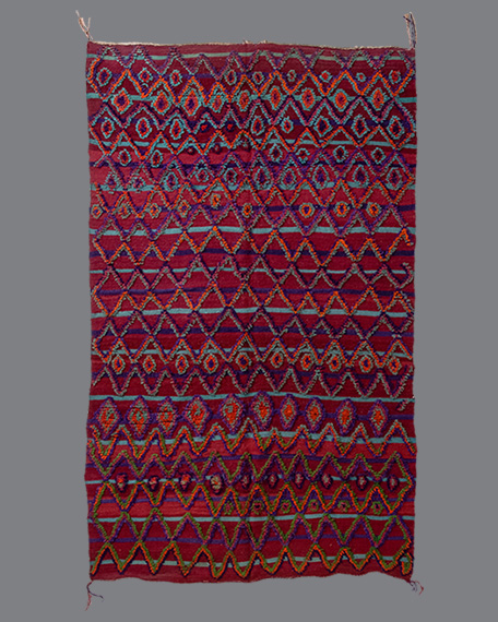 Vintage Moroccan Aït Bou Ichaouen Carpet TS24