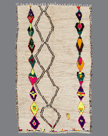 Vintage Moroccan Azilal Carpet AZ43