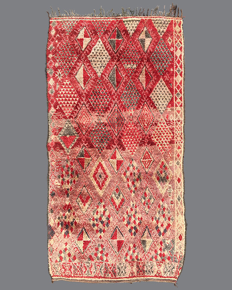 Vintage Moroccan Beni M'Guild Carpet BG55