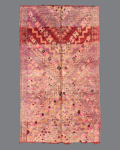 Vintage Moroccan Beni M'Guild Carpet BG60