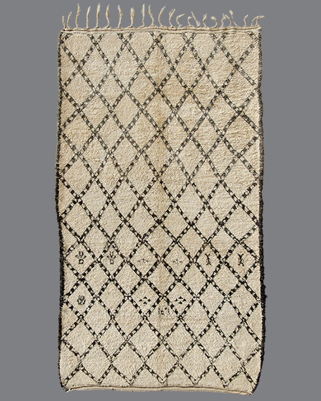 Vintage Moroccan Beni Ouarain Carpet BO_131