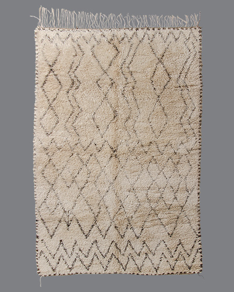 Vintage Moroccan Beni Ouarain Carpet BO_144