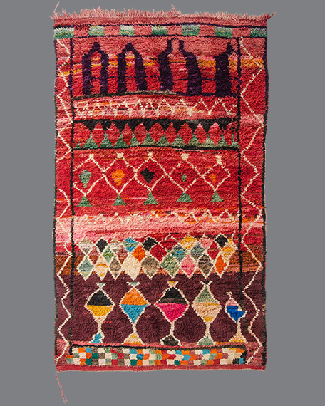 Vintage Moroccan Boujad Carpet BJ19