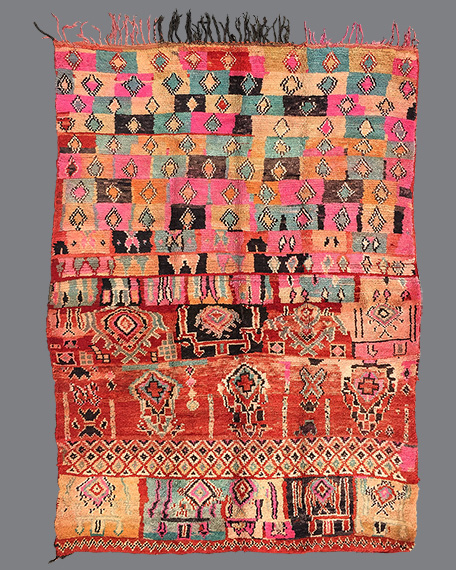 Vintage Moroccan Boujad Carpet BJ27