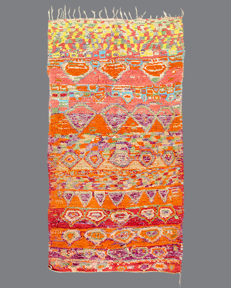 Vintage Moroccan Boujad Carpet BJ46