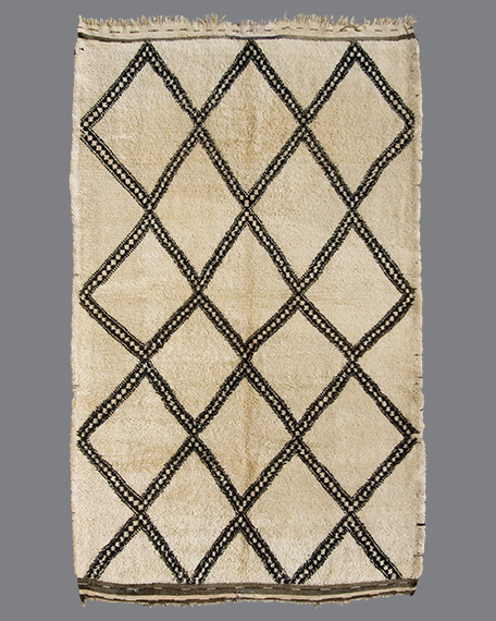 Vintage Moroccan Beni Ouarain Carpet BO30