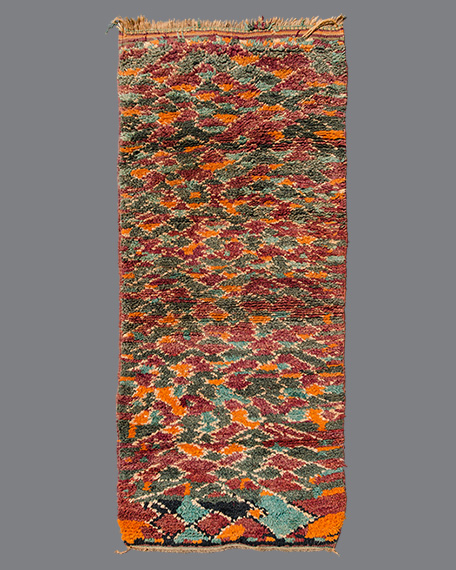 Vintage Moroccan Aït Bou Ichaouen Carpet TS57