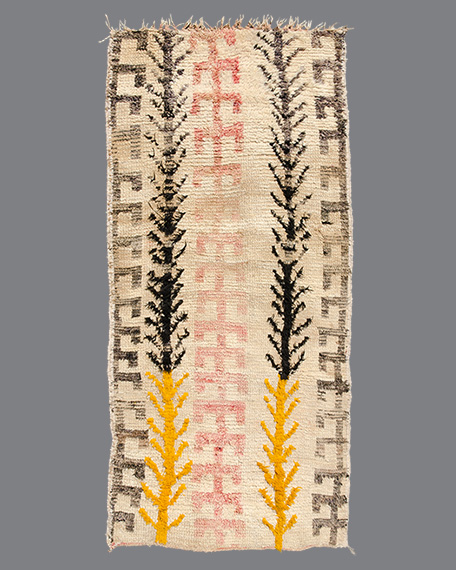 Vintage Moroccan Aït Bou Ichaouen Carpet TS58