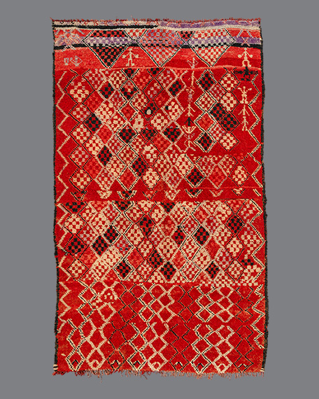 Vintage Moroccan Aït Youssi Carpet AY04