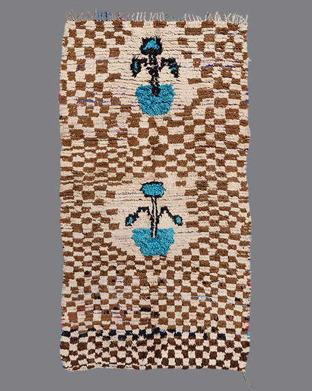 Vintage Moroccan Azilal Carpet AZ79
