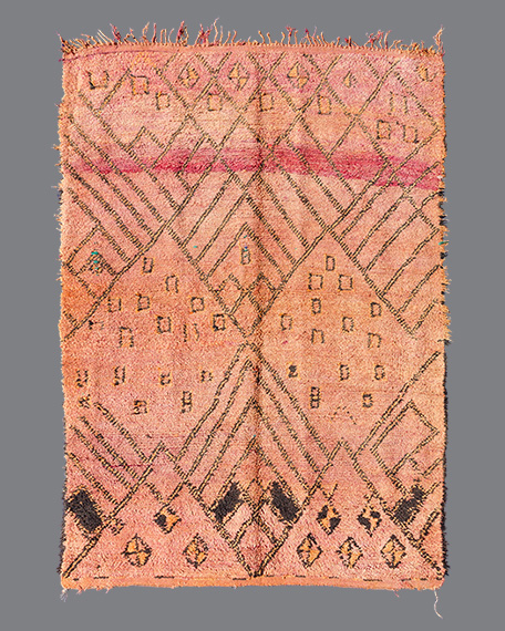 Vintage Moroccan Beni M'Guild Carpet BG_109