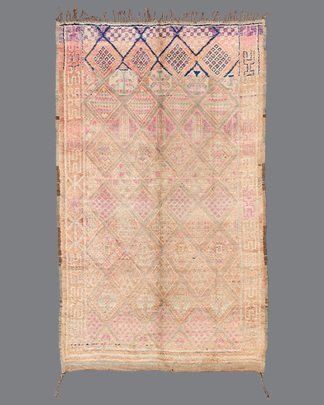 Vintage Moroccan Beni M'Guild Carpet BG_118