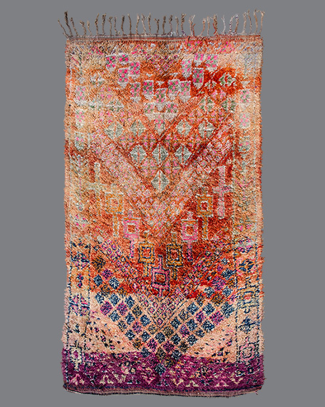 Vintage Moroccan Beni M'Guild Carpet BG_122