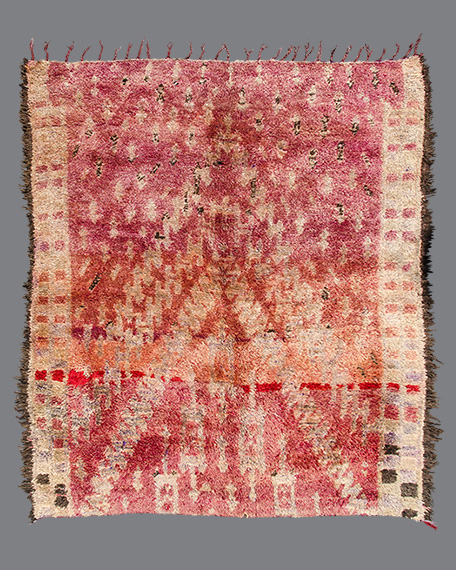 Vintage Moroccan Beni M'Guild Carpet BG_124