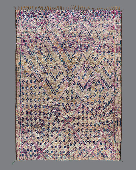 Vintage Moroccan Beni M'Guild Carpet BG_126