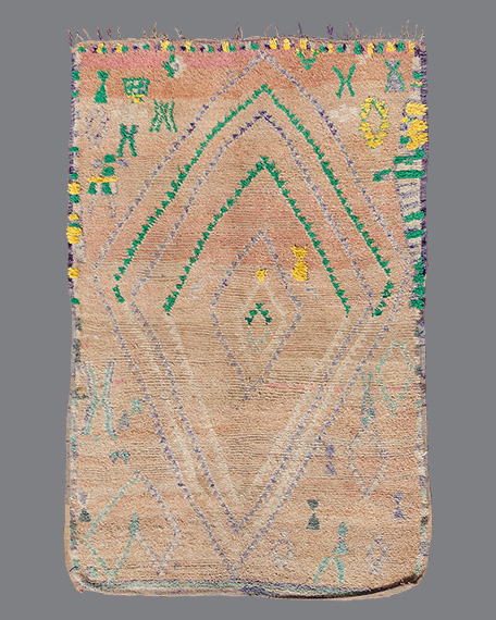 Vintage Moroccan Beni M'Guild Carpet BG_134
