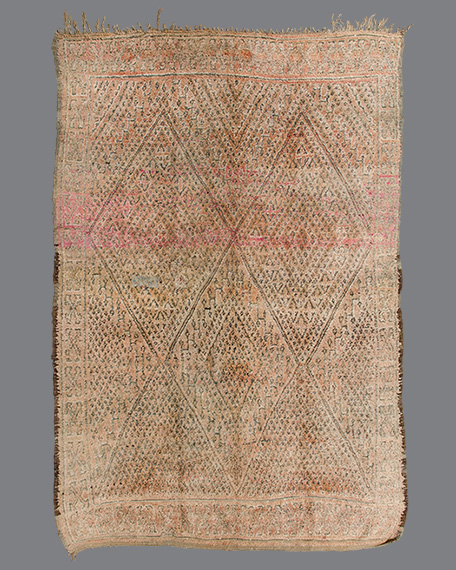 Vintage Moroccan Beni M'Guild Carpet BG_137