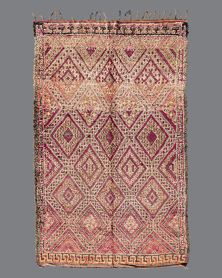 Vintage Moroccan Beni M'Guild Carpet BG_142