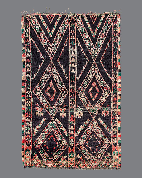 Vintage Moroccan Beni M'Guild Carpet BG_150