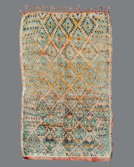 Vintage Moroccan Beni M'Guild Carpet BG94