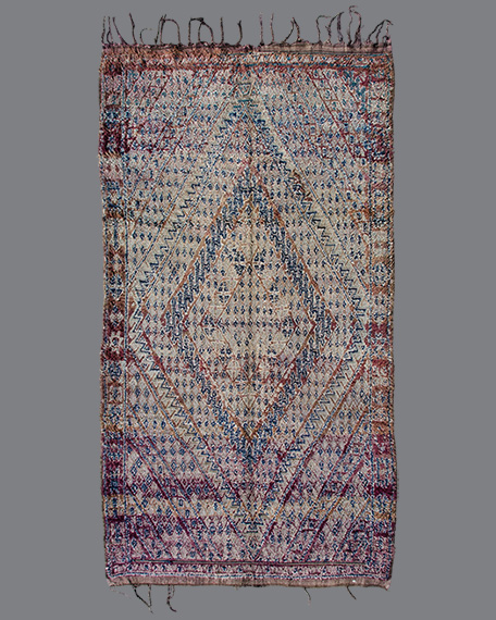 Vintage Moroccan Beni M'Guild Carpet BG95