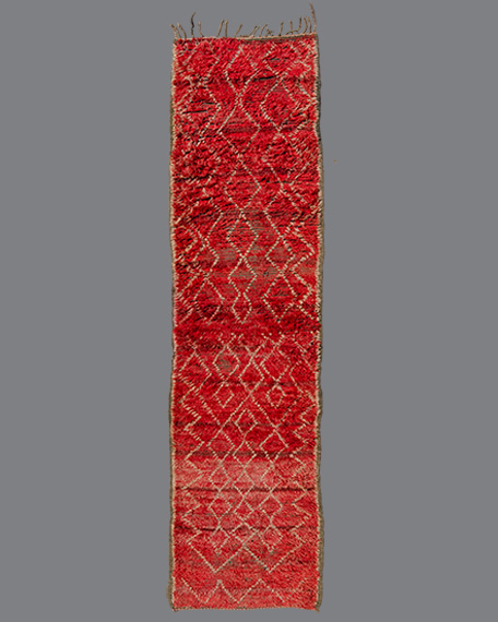 Vintage Moroccan Beni M'Guild Carpet BGR22