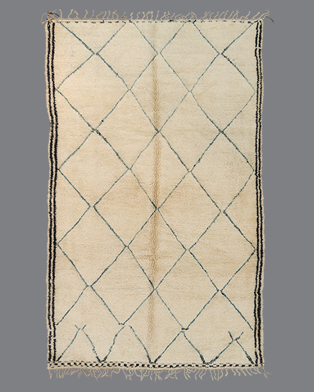 Vintage Moroccan Beni Ouarain Carpet BO_159