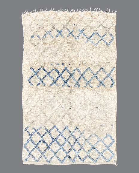 Vintage Moroccan Beni Ouarain Carpet BO_173