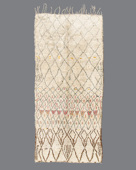 Vintage Moroccan Beni Ouarain Carpet BO_175