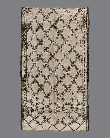 Vintage Moroccan Beni Ouarain Carpet BO_182