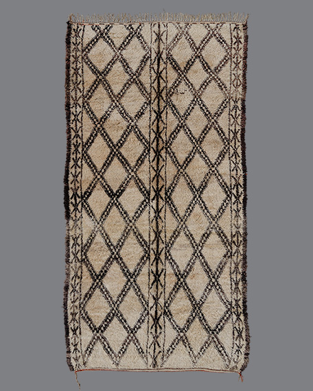 Vintage Moroccan Beni Ouarain Carpet BO_184