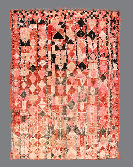 Vintage Moroccan Boujad Carpet BJ51