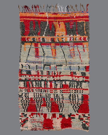 Vintage Moroccan Boujad Carpet BJ74