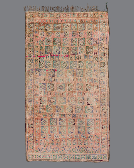 Vintage Moroccan Boujad Carpet BJ78