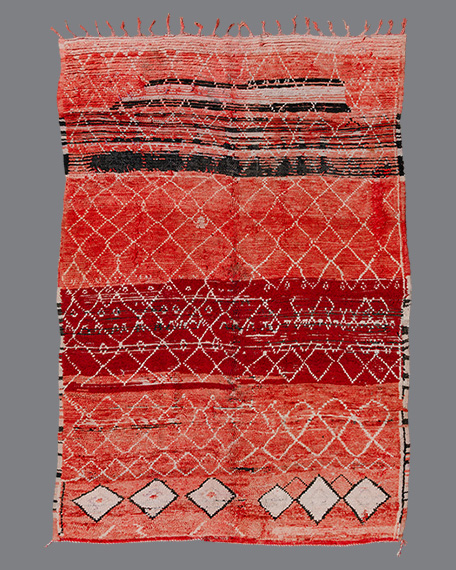 Vintage Moroccan Boujad Carpet BJ87