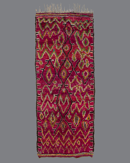 Vintage Moroccan Aït Bou Ichaouen Carpet TS14 