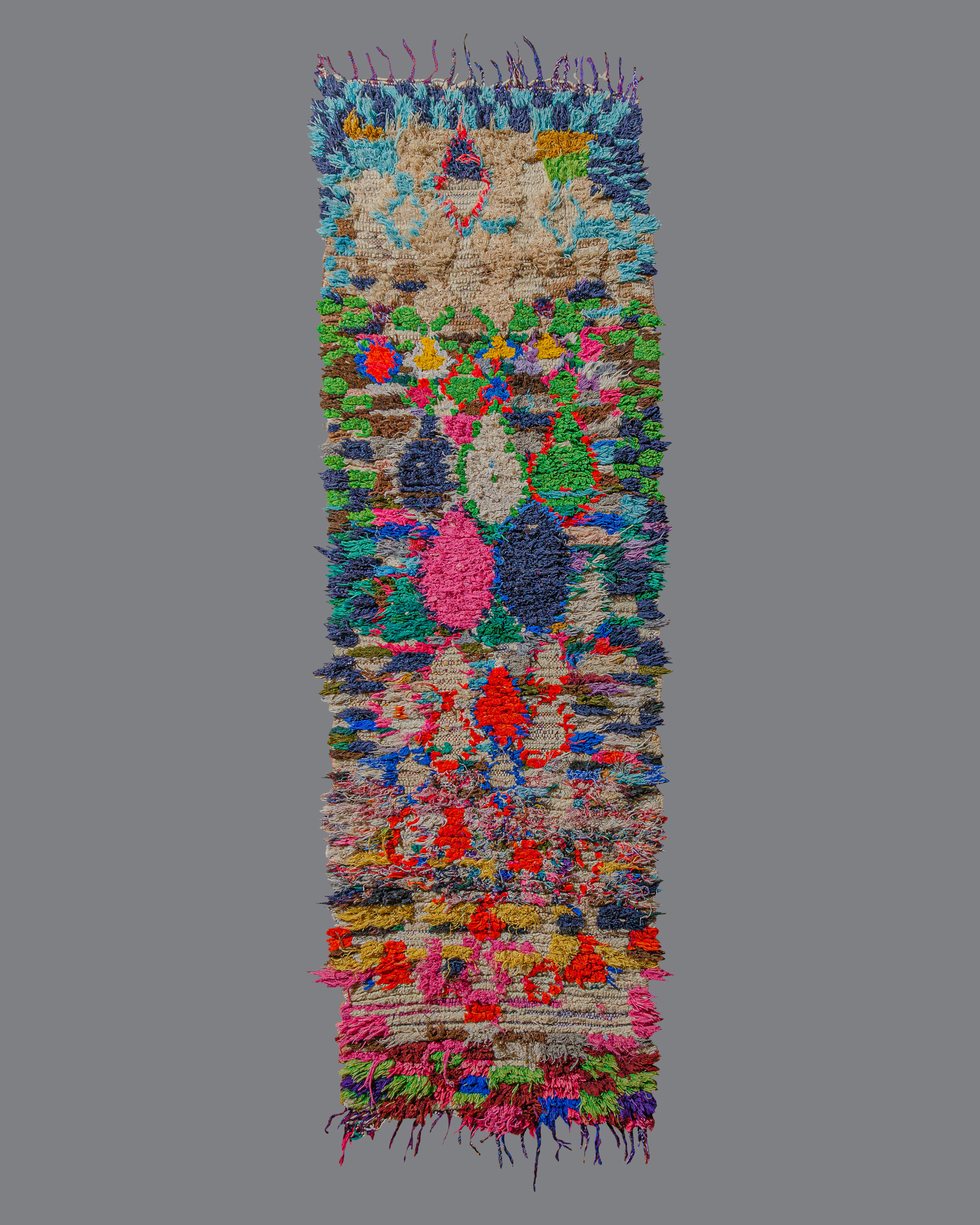 Vintage Moroccan Azilal Carpet AZR08