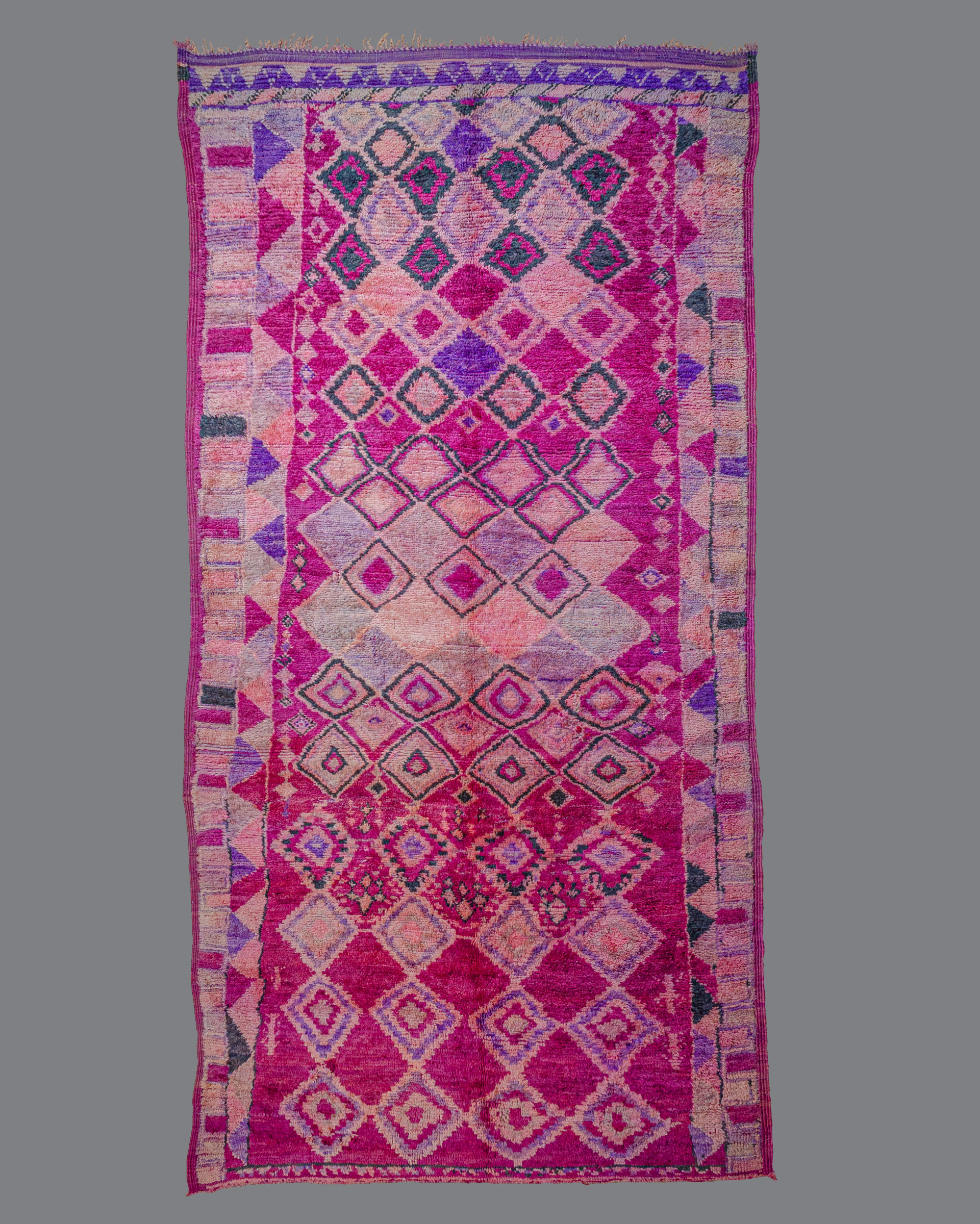 Vintage Moroccan Boujad Carpet BJ_160