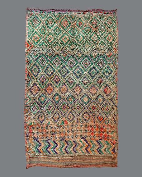Vintage Moroccan Aït Bou Ichaouen Carpet TS80