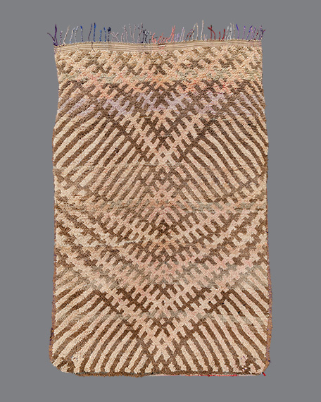 Vintage Moroccan Aït Bou Ichaouen Carpet TS85
