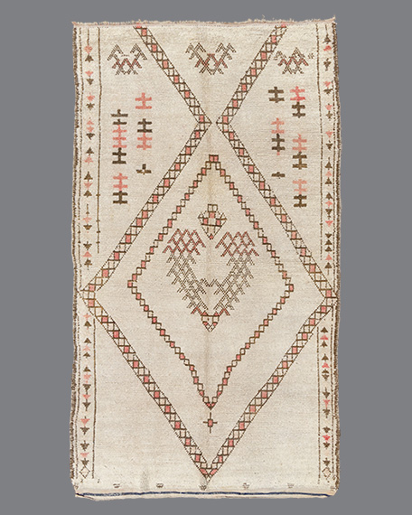 Vintage Moroccan Beni Alaham Carpet BA15