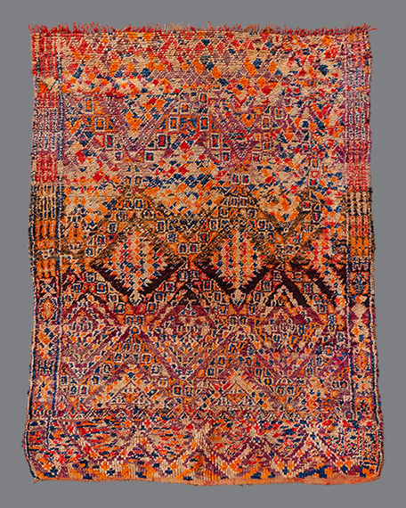 Vintage Moroccan Beni M'Guild Carpet BG_155